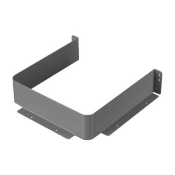 Badea Zubehör Abdeckplatte - Quarzgrau