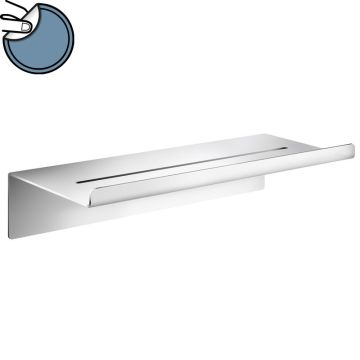 badshop.de Design Duschregal selbstklebend, in Edelstahl verchrohmt