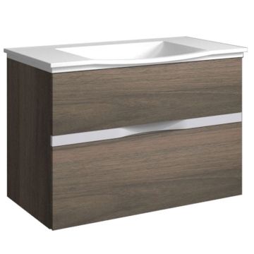 Burgbad Orell Mineralguss-Waschtisch und Unterschrank 93 cm