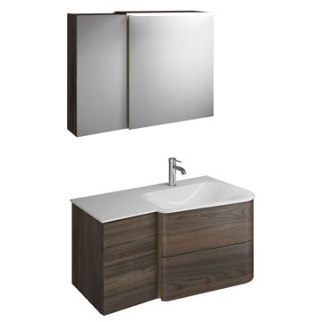 Burgbad Badu Badmöbel Set 2-2 - 92 cm