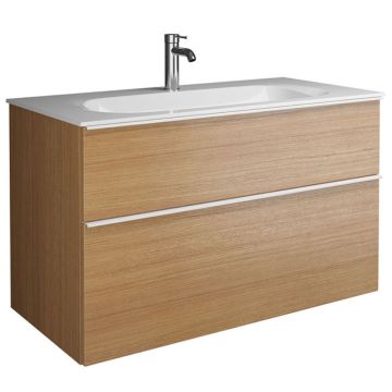 Burgbad Fiumo 2.0 Waschtisch mit Unterschrank Set - 102 cm