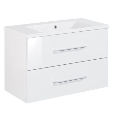 Fackelmann B.clever Waschtisch mit Unterschrank - 90 cm