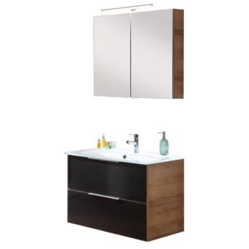 Fackelmann B.Brillant Badmöbel Set 3 - 80 cm