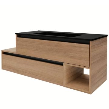 Fackelmann Vita Waschtisch mit Unterschrank Set 6 - 128,5 cm