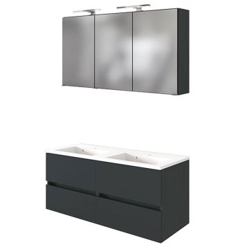 Held Möbel Baabe Badmöbel Set 11 - 120 cm