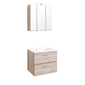 Held Möbel Portofino Badmöbel Set 3 - 60 cm