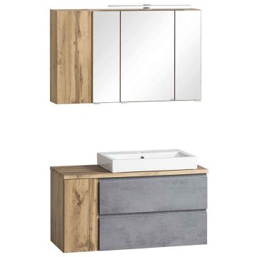 Held Möbel Empoli - Bad Set 105 cm Front