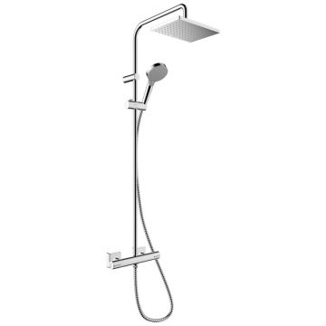 Hansgrohe Vernis Shape Duschsystem Showerpipe 230 1jet Ecosmart Detail