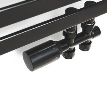 HSK Designheizkörper Anschlussarmaturen - Mittelanschluss Boden - Durchgangsvari