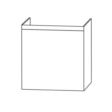 Laguna Waschtischunterschrank 40 cm Skizze