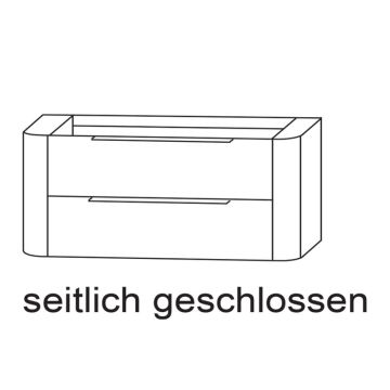 Laguna Orbis Waschtischunterschrank - 101 cm Skizze