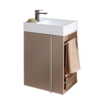 Lanzet Vidro Waschtisch mit Unterschrank 50 cm