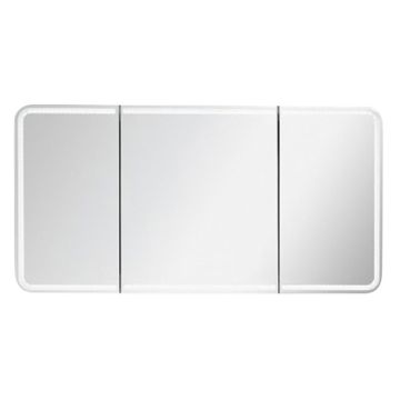 Lanzet Spiegel Spiegelschrank M9- 120 cm, 3 Türen mit LED-Beleuchtung
