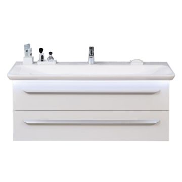 Lanzet M9 Waschtisch mit Unterschrank - 127,5 cm