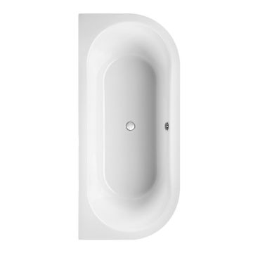 Mauersberger Primo Oval-Badewanne 170 / 75 cm duo