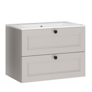 Nobilia Country Waschtisch mit Unterschrank Set 2 - 81 cm