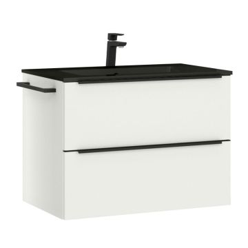 Nobilia City Line Waschtisch mit Unterschrank 2 - 81 cm