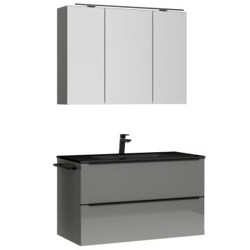 Nobilia City Line Badmöbel Set 6 - 101 cm