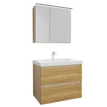 Nobilia Nio Line N Badmöbel Set 8 - 81 cm