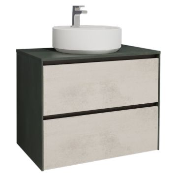 Nobilia Malu Line N Waschtisch mit Unterschrank Set 1 - 82 cm