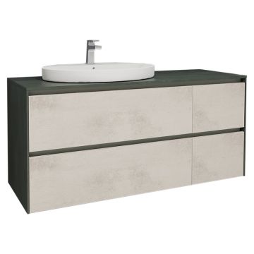 Nobilia Malu Line N Waschtisch mit Unterschrank Set 21 - 142 cm