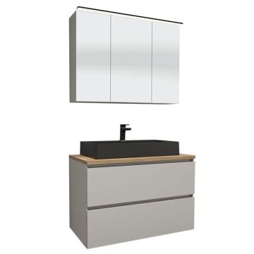 Nobilia Ella Line N Badmöbel Set 24 - 100 cm