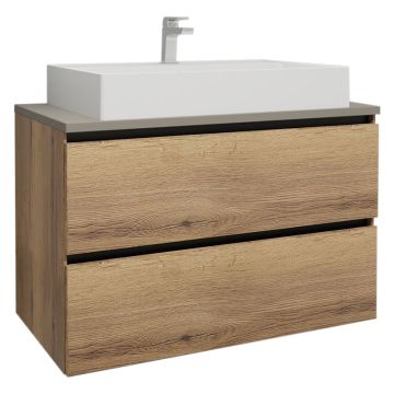 Nobilia Ella Line N Waschtisch mit Unterschrank Set 11 - 100 cm