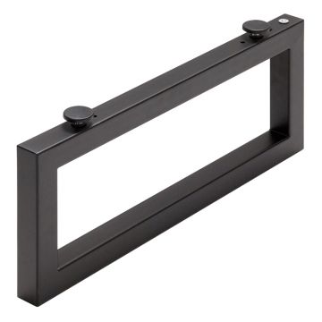 Pelipal PCON Waschtischkonsole Schwarz matt