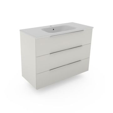 Pelipal Serie 6110 Waschtisch mit Unterschrank Set 101 cm