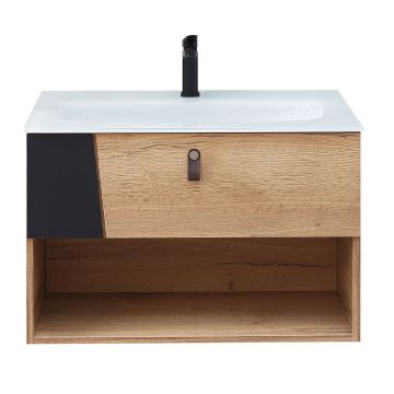 Pelipal Serie 7040 Mineralmarmor-Waschtisch mit Unterschrank - 78 cm