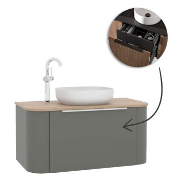 Pelipal Serie 7200 Waschtisch mit Unterschrank Set 107 cm