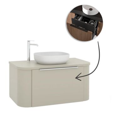 Pelipal Serie 7200 Waschtisch mit Unterschrank Set 107 cm