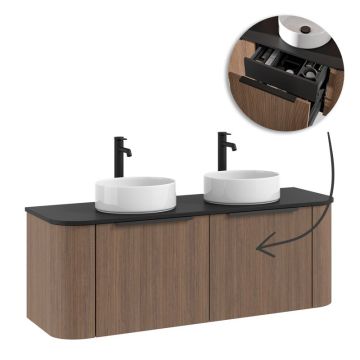 Pelipal Serie 7200 Waschtisch mit Unterschrank Set 137 cm