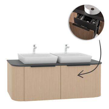 Pelipal Serie 7200 Waschtisch mit Unterschrank Set 137 cm