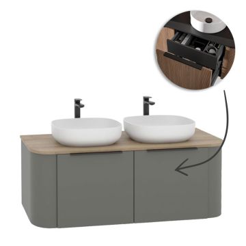 Pelipal Serie 7200 Waschtisch mit Unterschrank Set 137 cm