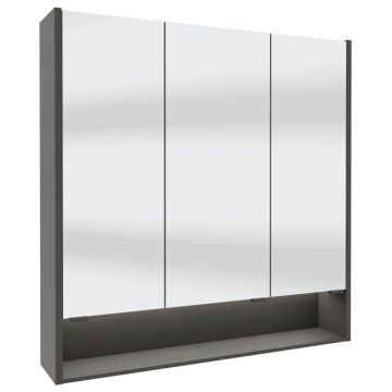 Pelipal Spiegelschränke Spiegelschrank - 83,2 cm, 3 Drehtüren, 6 Glaseinlegeböde