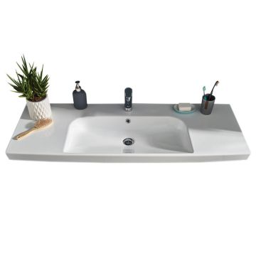 Puris Fine Line Keramik Waschtisch 125 cm