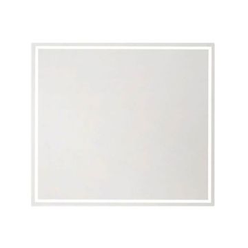 Puris Kera Plan Flächenspiegel - 90 cm, umlaufende LED-Beleuchtung