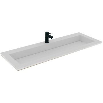 Puris Star Line Möbelwaschtisch Mineralguss 140,6 cm