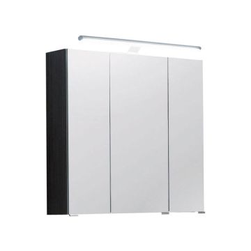 Puris Vuelta Spiegelschrank Serie A mit LED Aufbauleuchte 70 cm breit