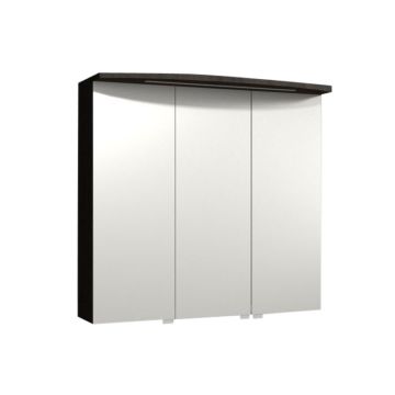 Puris Vuelta Spiegelschrank Serie B mit Gesimsboden mit LED Beleuchtung