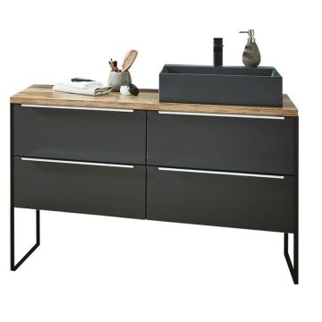 Puris Aspekt Waschtisch mit Unterschrank - 125 cm