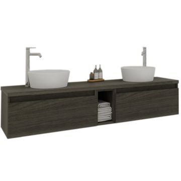 Puris Vialli Waschtisch mit Unterschrank Set 5-1 - 180,8 cm