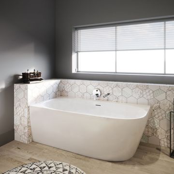 Riho Badewannen Eck Corner Rechts - Acryl - 170 x 80 cm, freistehend