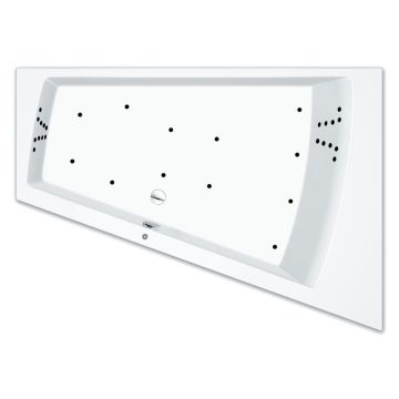 Repabad Genf Duo 170 x 110_65 cm links, mit Aqua-Comfort