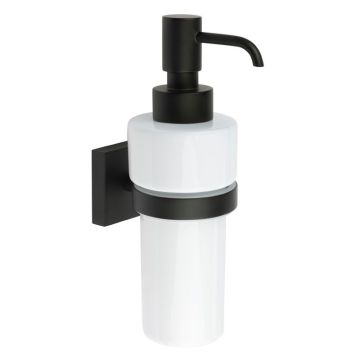 Smedbo HOUSE Seifenspender Schwarz / Porzellan