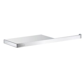 Smedbo OUTLINE Papierrollenhalter mit Ablage, verchromt