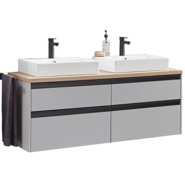 Schöner Wohnen Stockholm Waschtisch mit Unterschrank Set 7 - 120,6 cm