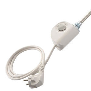 Heizstab: 2 - IPX4, mit Drehregler zur Temperaturregulierung, 900W