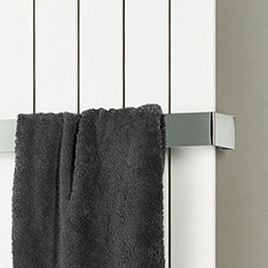 Handtuchhalter: 340 mm breit, chrom